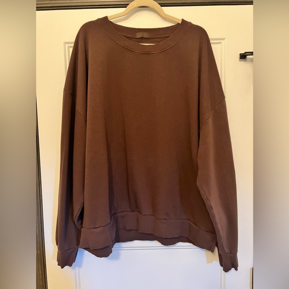 Nuuds original sweatshirt in coffee